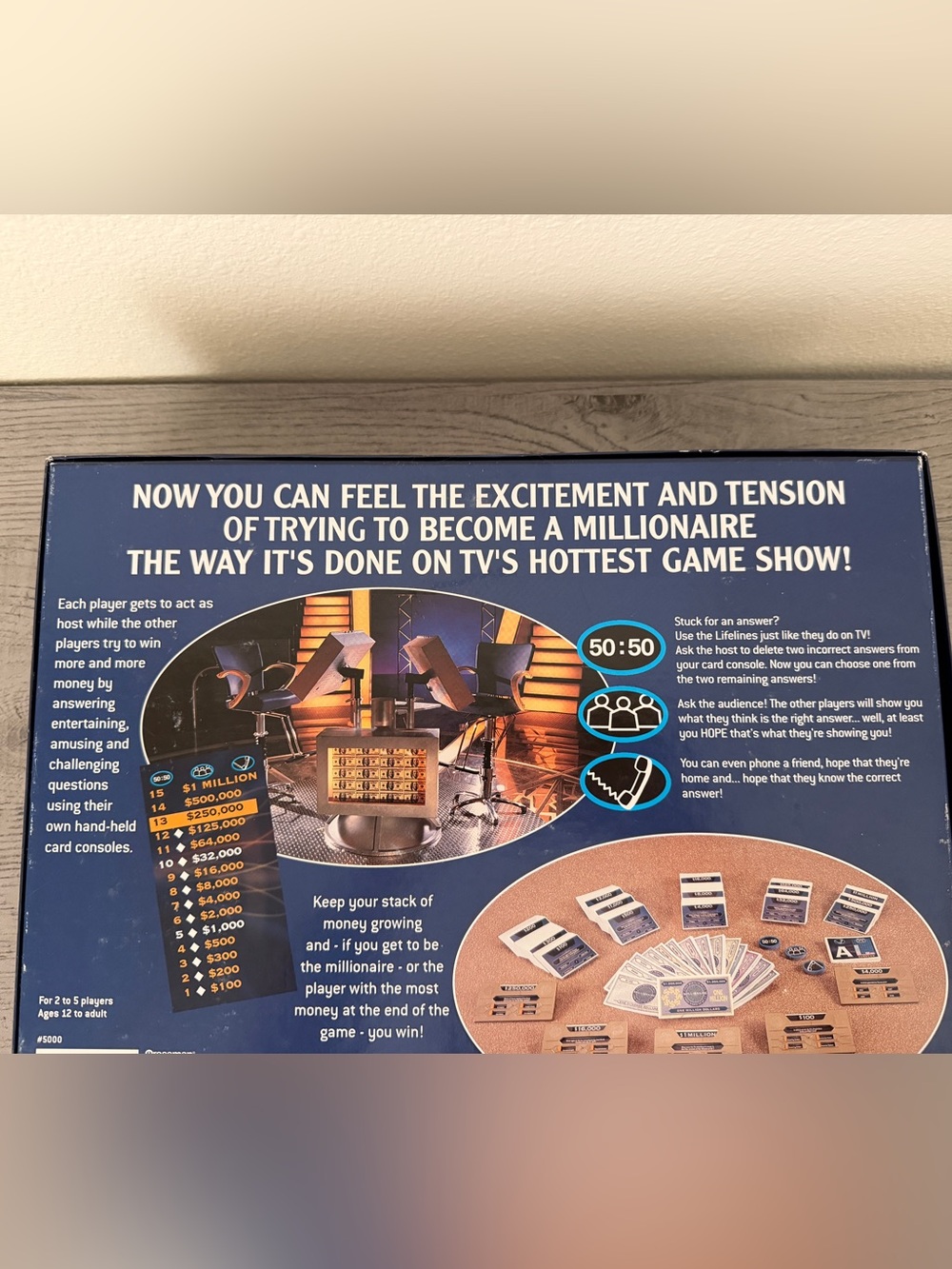 New Who Wants To Be A Millionaire Board Game 2000 - Picture 10 of 12